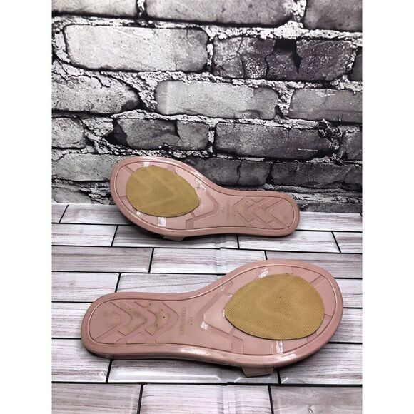 Vince Camuto Evolet Blush Rose Jelly Rubber Thong Sandals Women’s Sz 8M US/39EU - Picture 12 of 16